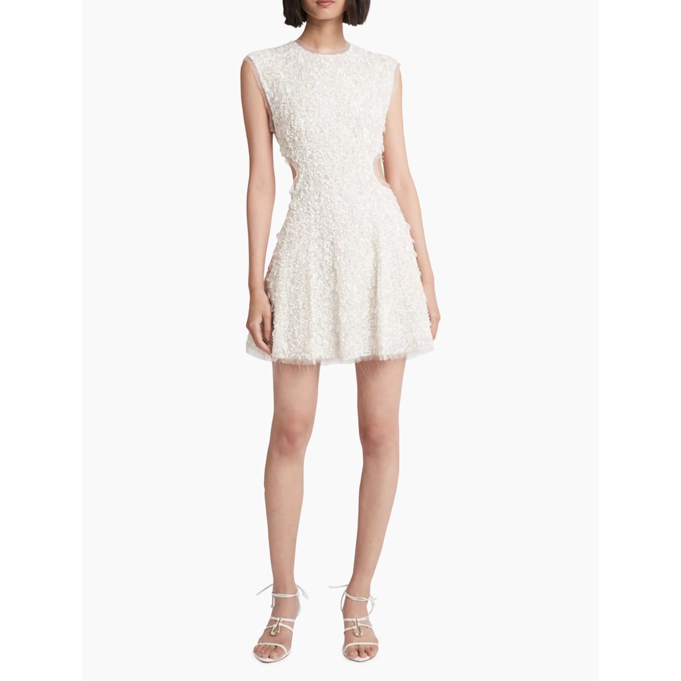 Aje Mirage Sequin-Embroidered Minidress